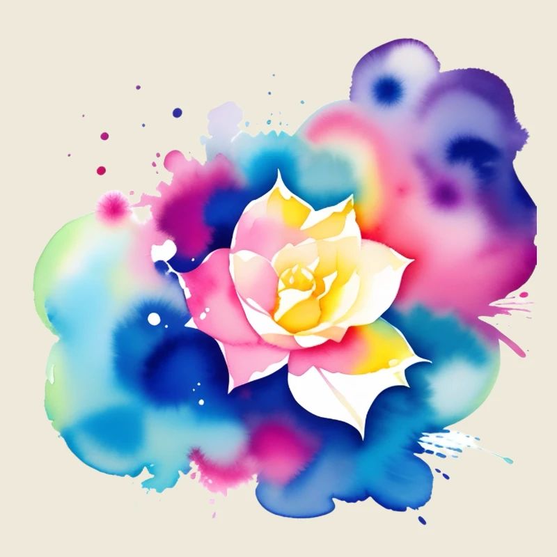 Color splash: Rose