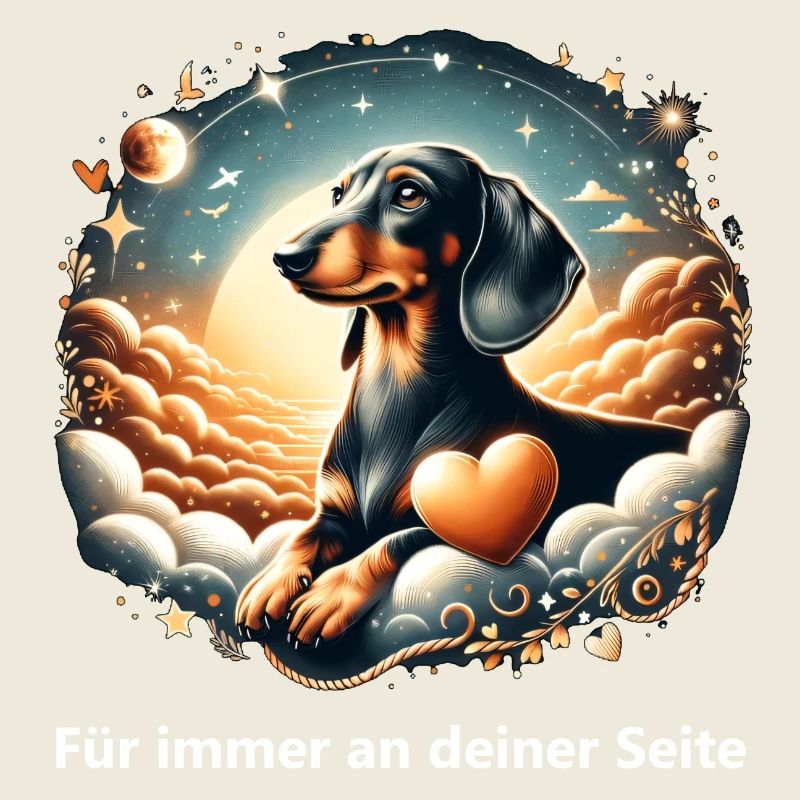 Regenbogenbrücke Dachshund Erinnerung