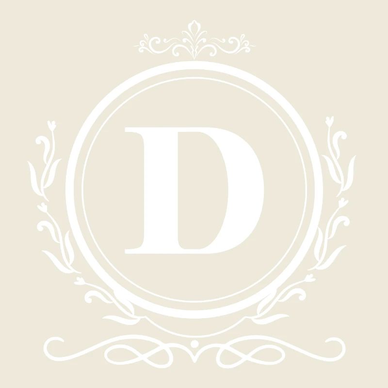 lettre d décoration