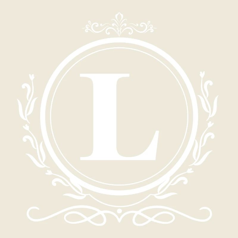 lettre l décoration