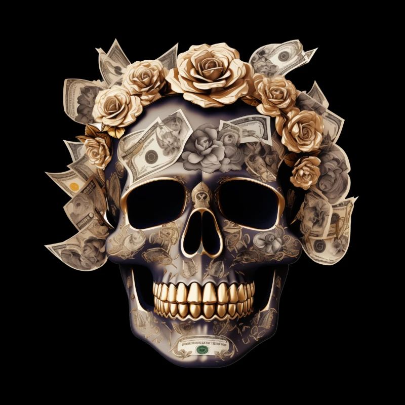 Golden Wealth – Skull Statement