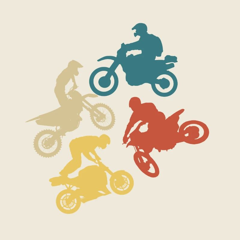 Moto rétro vintage