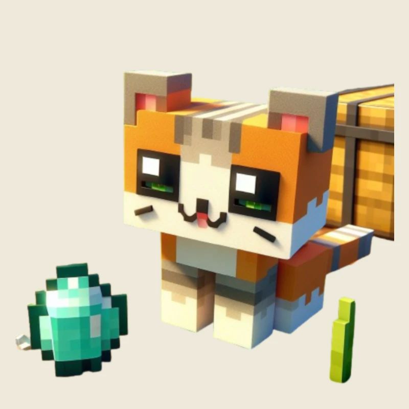 Pixel-Katze