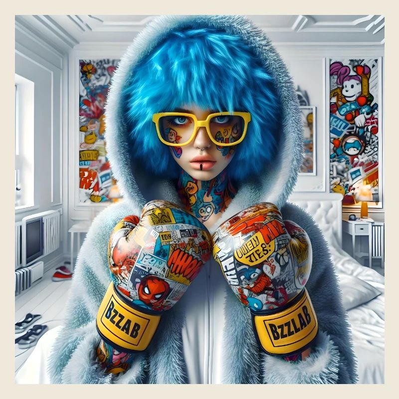 Pop Comic Boxing