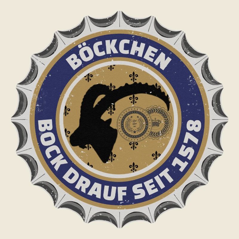 TAPIS DE BIÈRE BOCK DRAUF