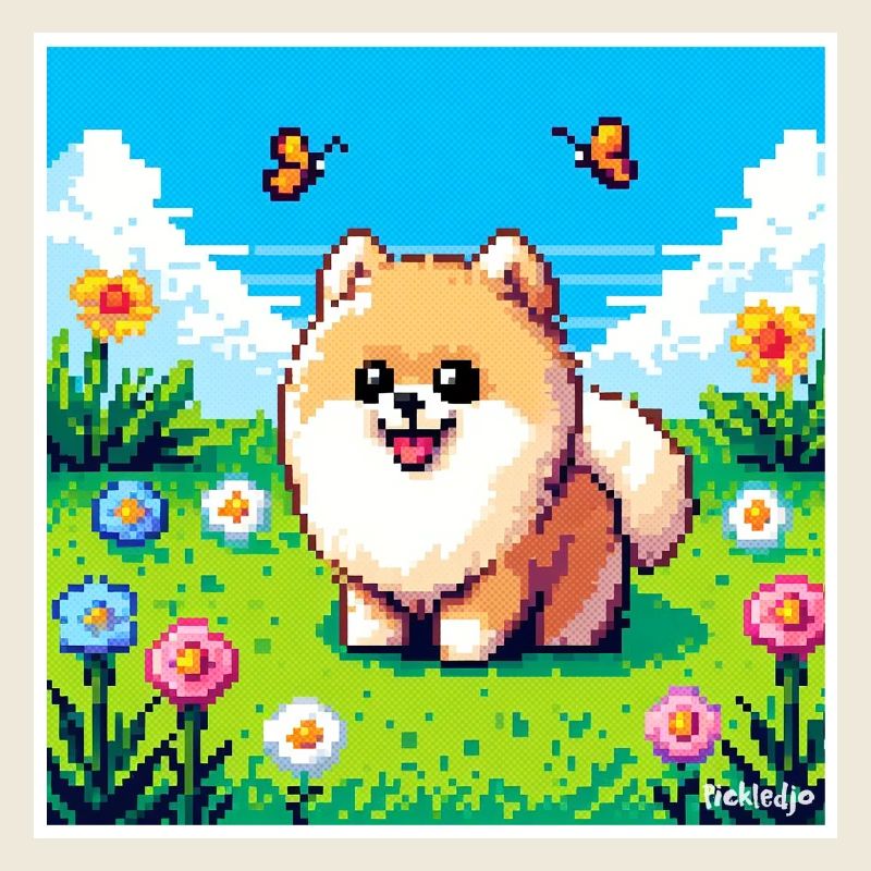 Pixel Pom
