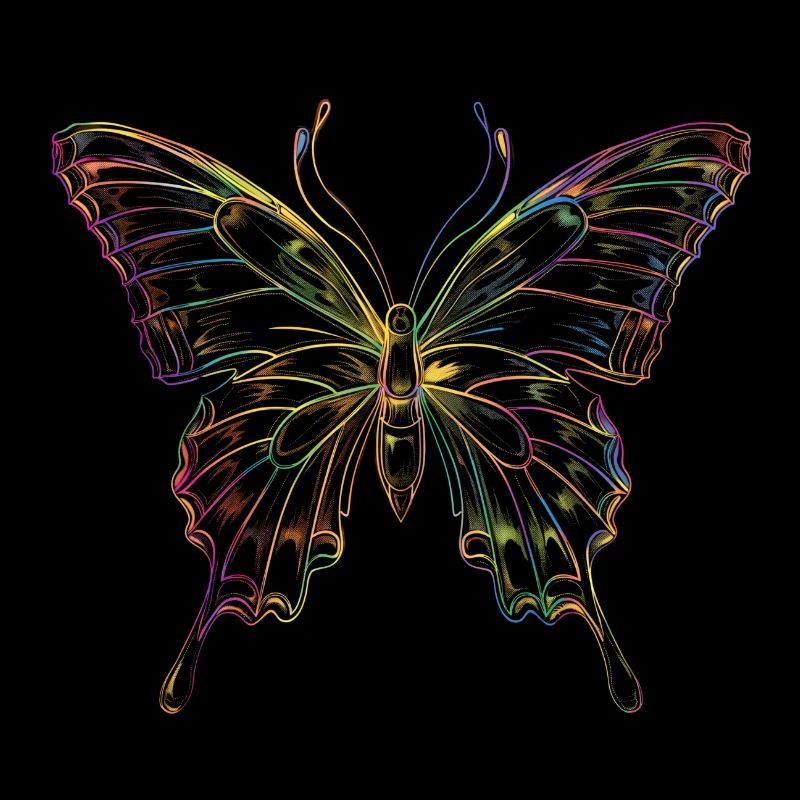 Neon Butterfly