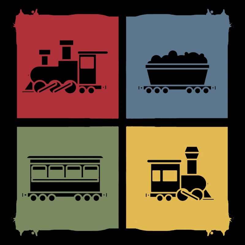 Modeleisenbahn Zug Eisenbahn retro-Lok