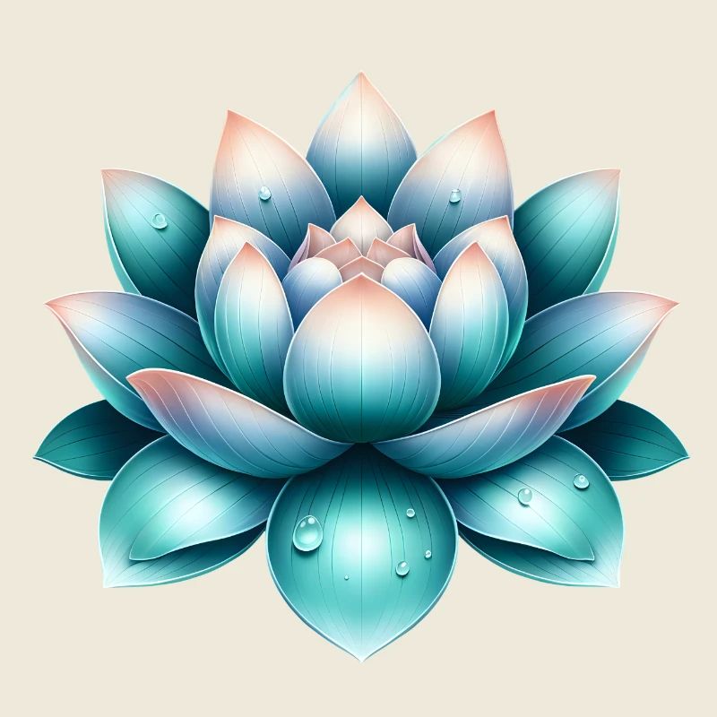 Serene Lotus Flower