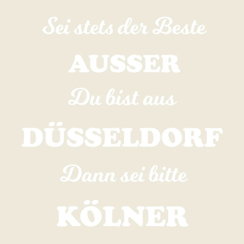 Les habitants de Cologne et de Düsseldorf