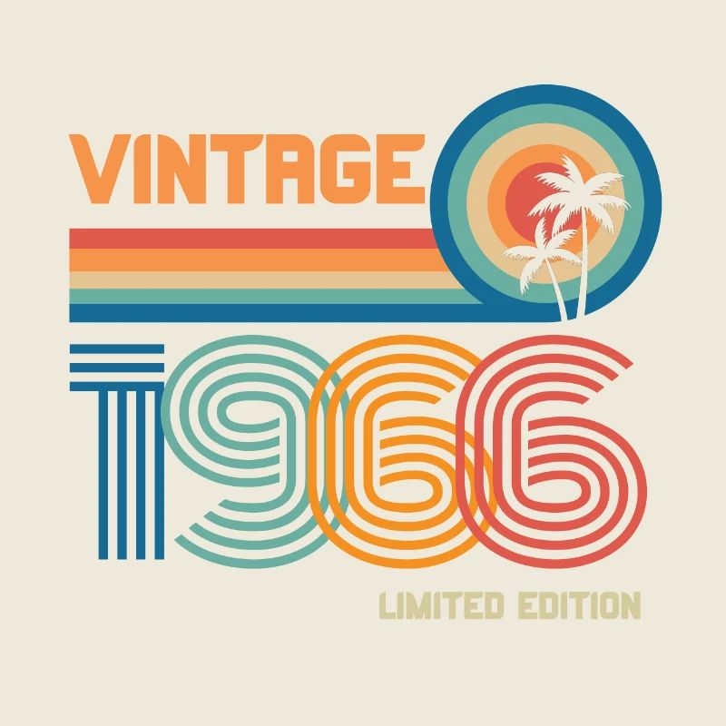 Vintage 1966 limited edition