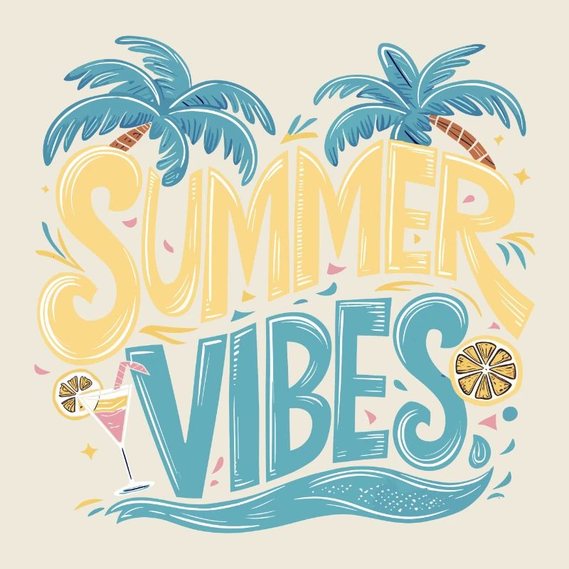 Summer Vibes Beach Vacation
