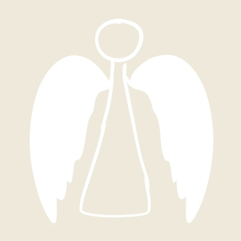Wings flying symbol Angel protect