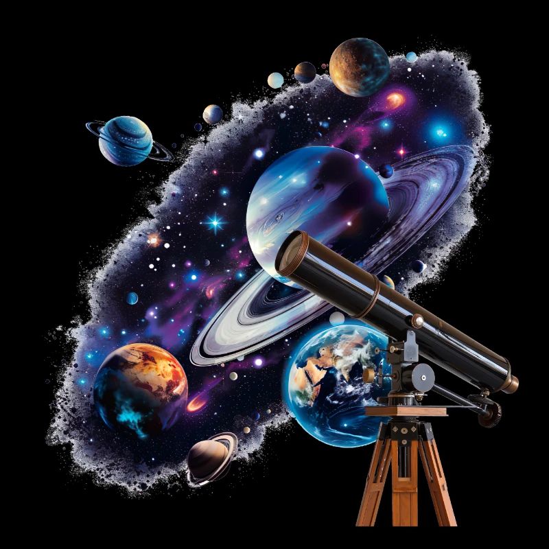 Mit dem Teleskop entfernte Planeten entdecken