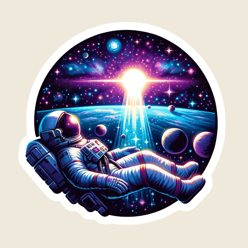 Astronaute en sortie dans l’espace
