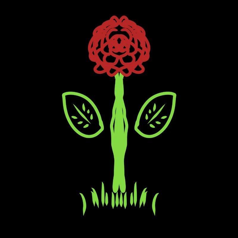 Fleur, Rose, Symbole, Forme, Plante