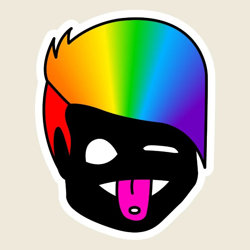 Wink Tongue : Sticky Queer Pride