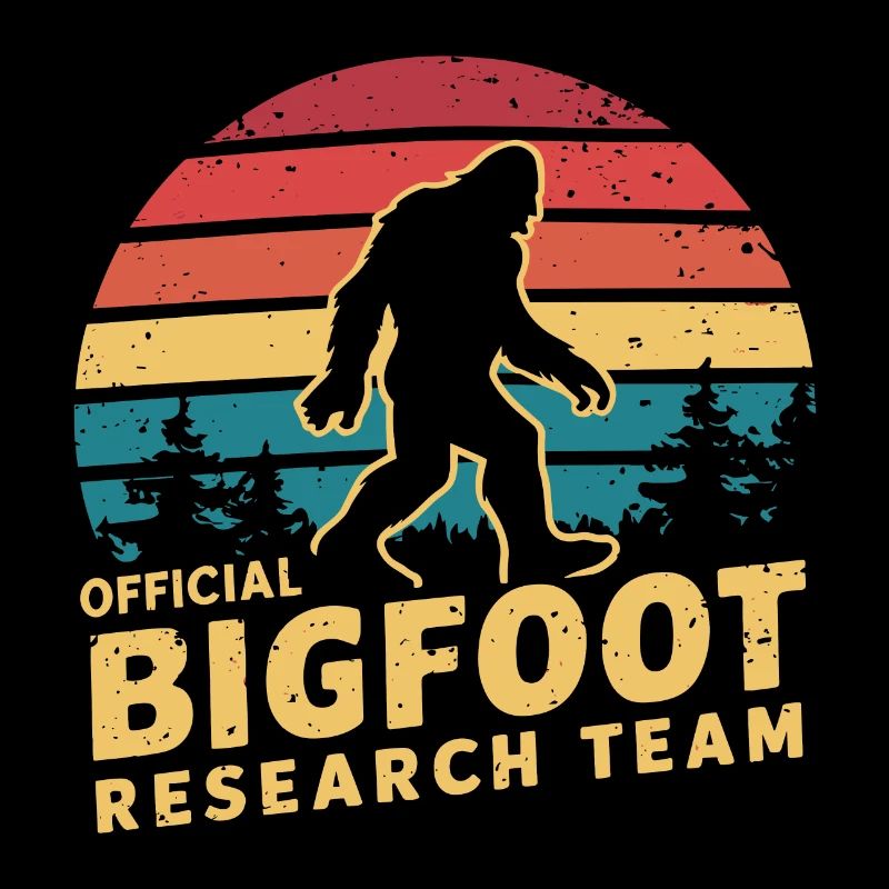 Official Bigfoot Research Team Sasquatch Yeti