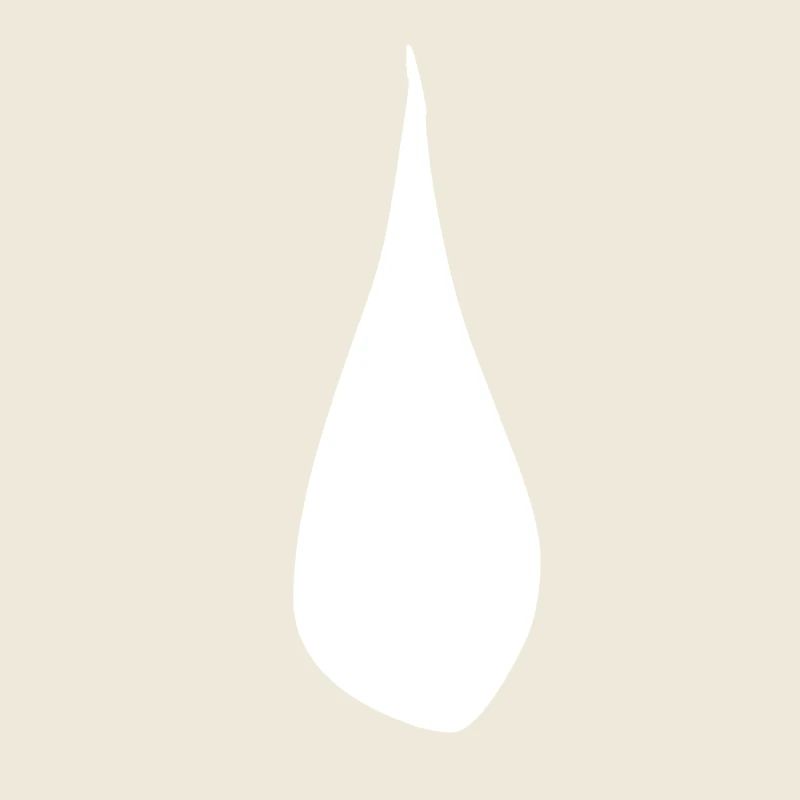 Forme triste de l’eau de larme