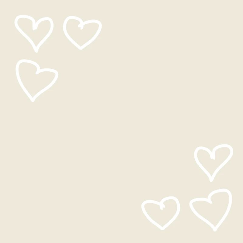 Formes de cadre à motif de coeurs Amour de cœur