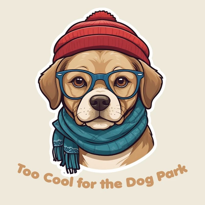 Trop cool pour le parc à chiens