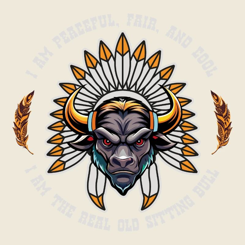 Indian Chief Native American Sitting Bull