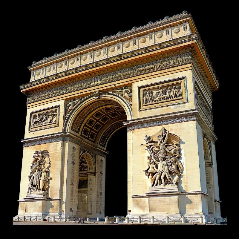 L’Arc de Triomphe, symbole de la métropole