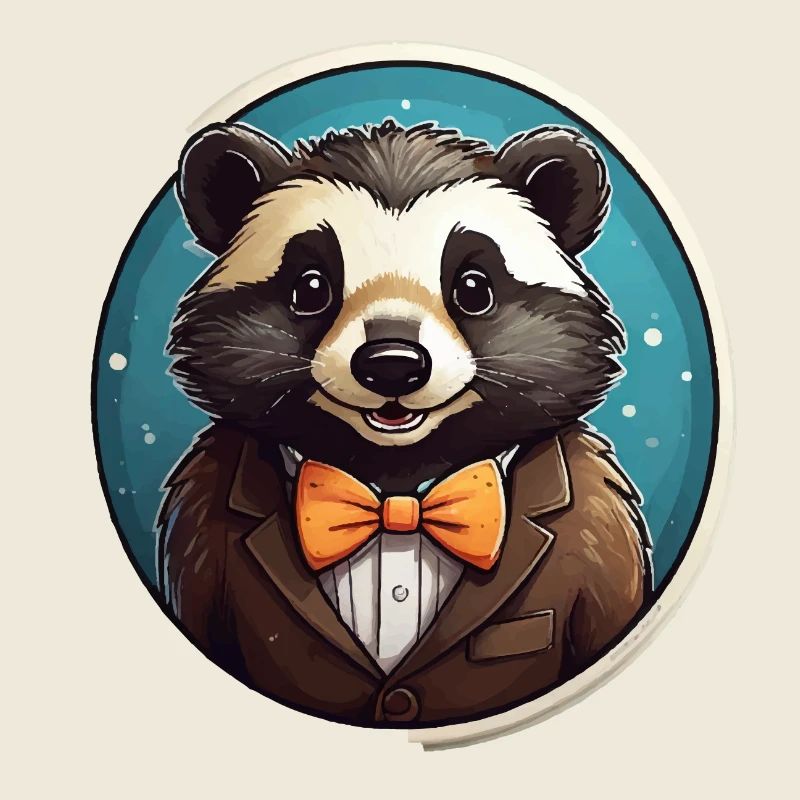 Lustiger Panda Bär
