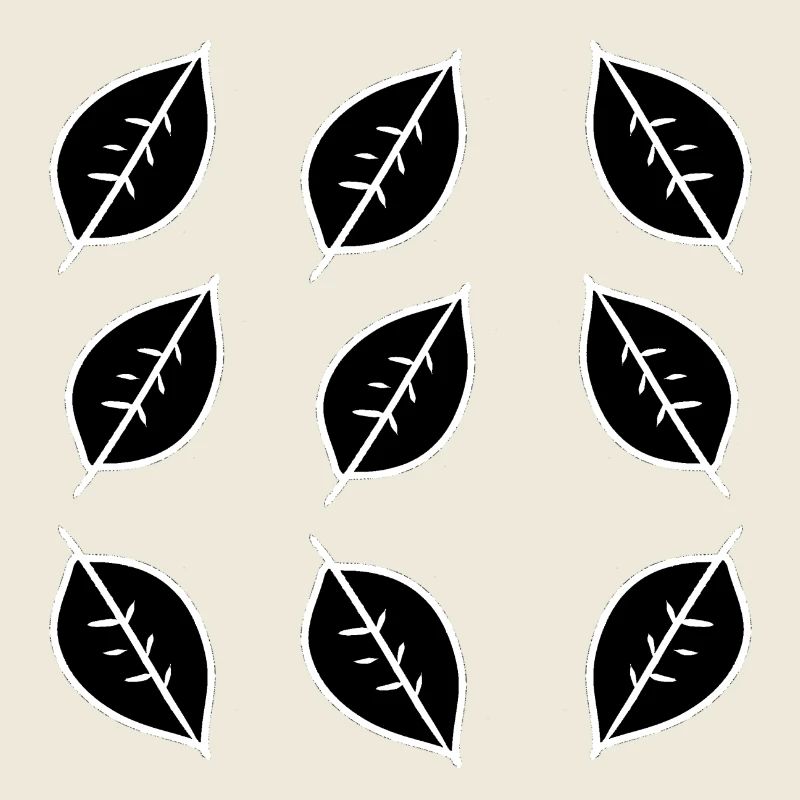 Pattern Leaf Leaves Frame Shape Nature