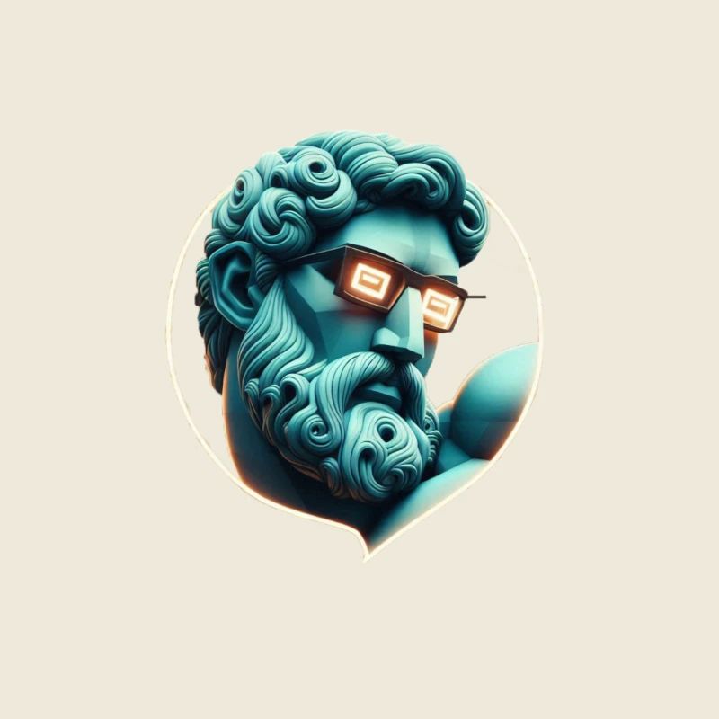 Stilvolle Skulptur