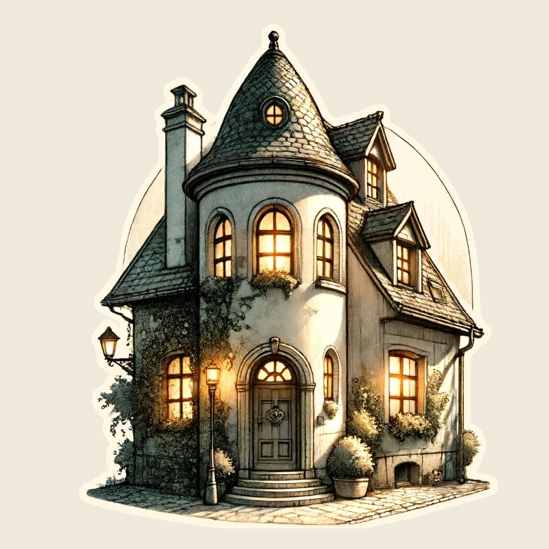 Romantisches Haus