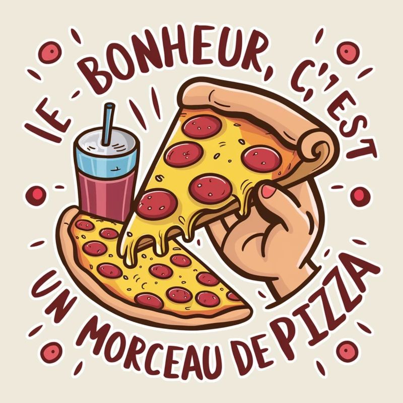 Glück ist Pizza