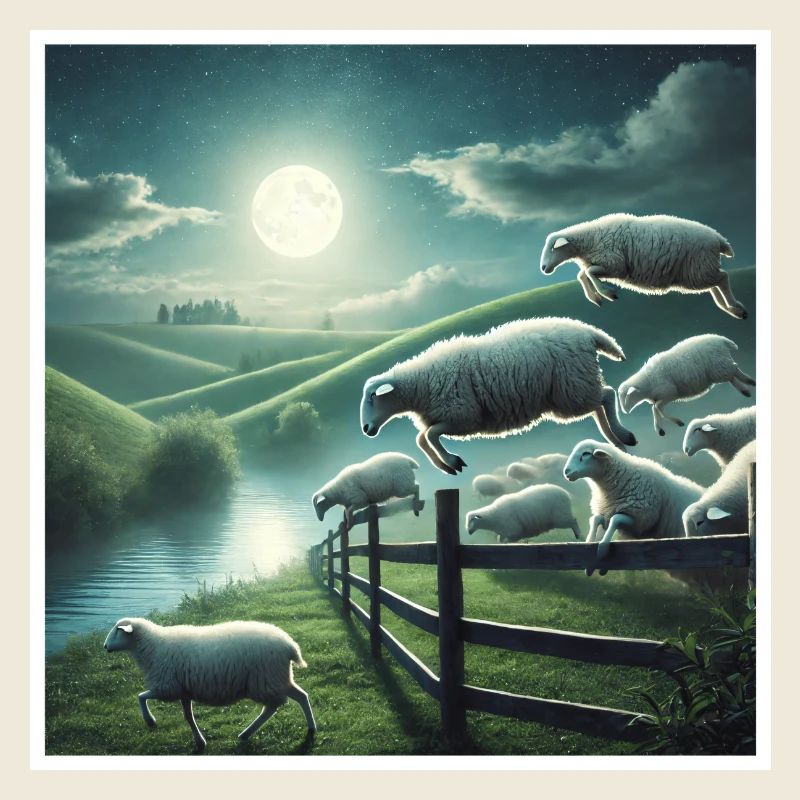 Counting sheep