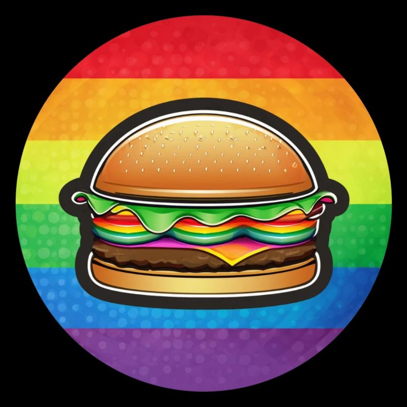 LGBTQ Hamburger