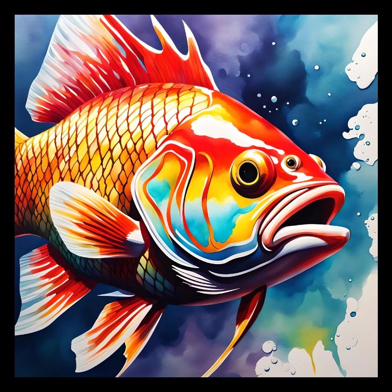 Fish colored