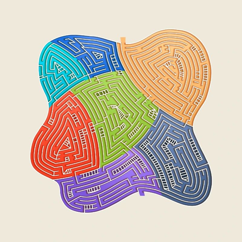 Labyrinthe 3 (fond transparent)