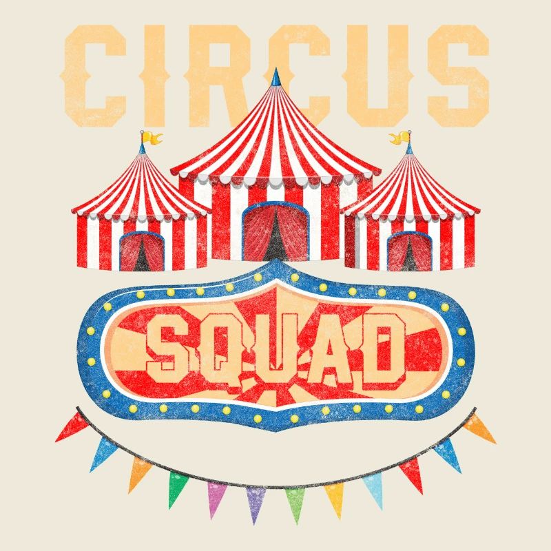Spectacle de chapiteau de cirque Animaux