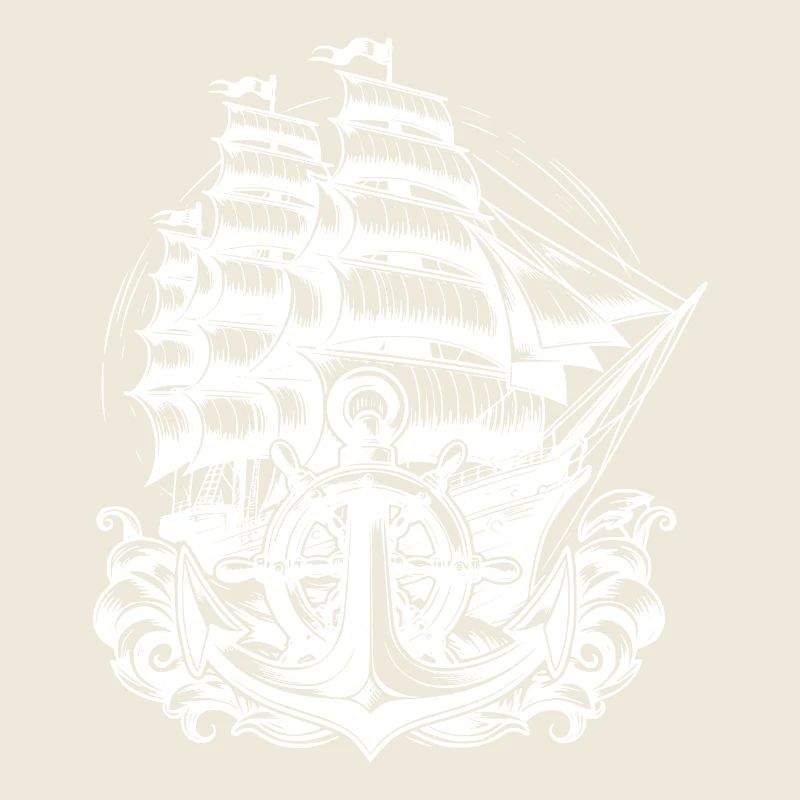 Voilier avec voiles fixes Anchor Volant