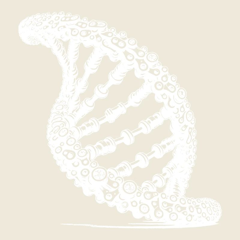 DNA Chain Twisted Technique Chain Links