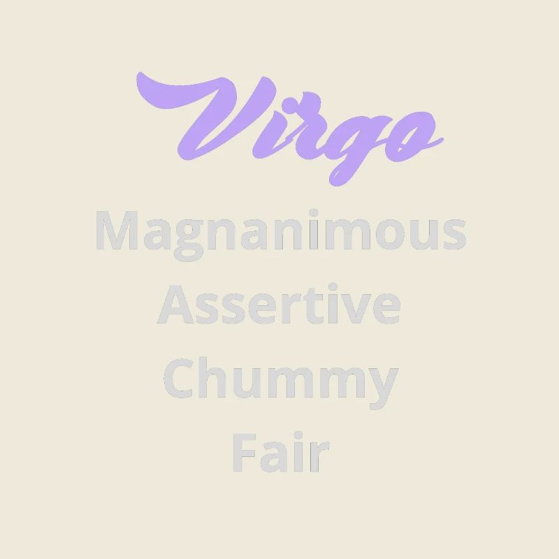 Logo signe astrologique "Vierge"