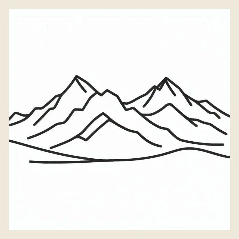 Minimalist Mountain