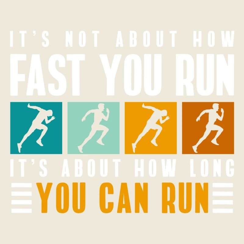 Marathon runner sprinter