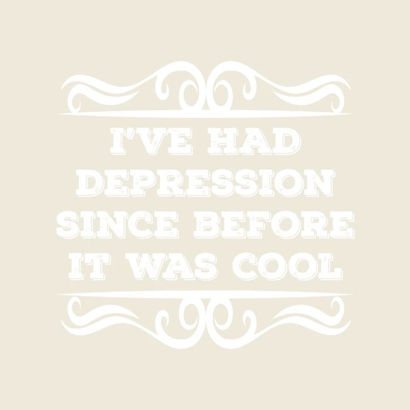 Ich hatte Depressionen, bevor es cool war