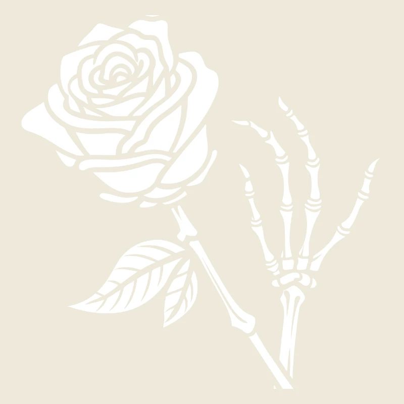 Blooming Skeleton Hand