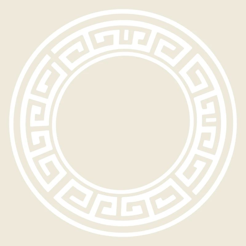 Greek Symbol Sparta Circle Icon