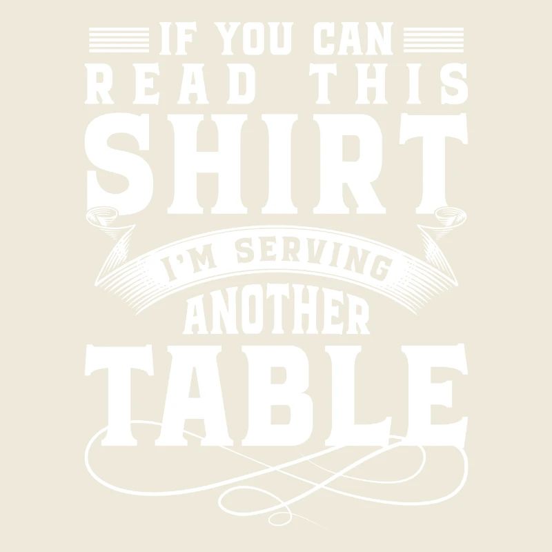 Waitress Bar Tipping Apron