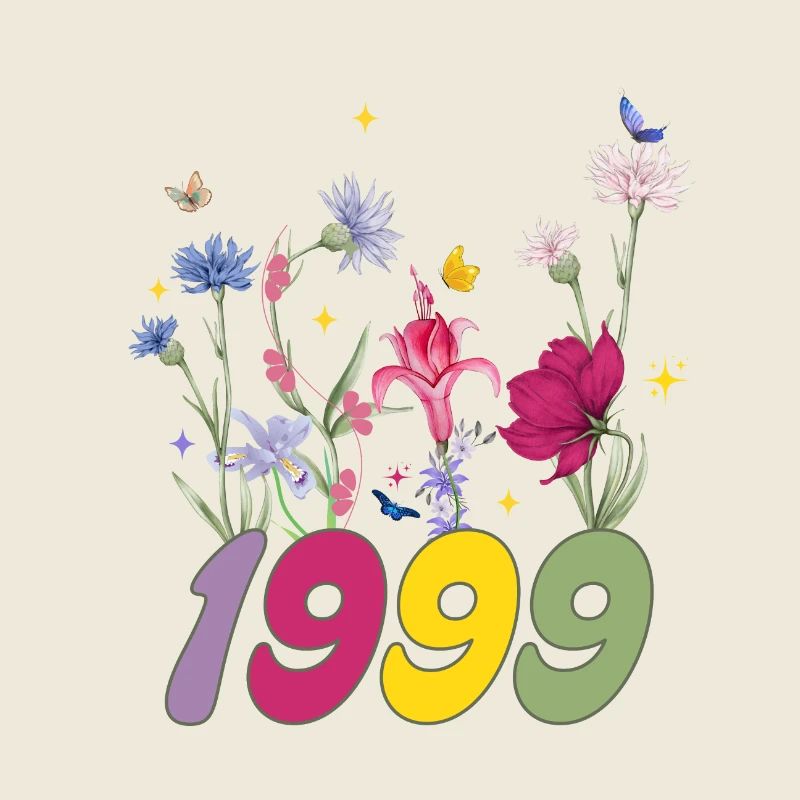 Année de naissance 1999 fleurs sauvages