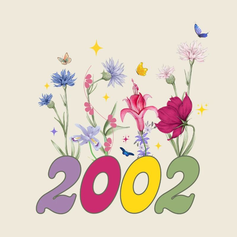 Geburtsjahr 2000 Wildblumen