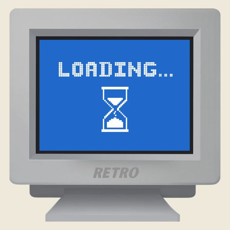CRT design - Loading Wallpaper
