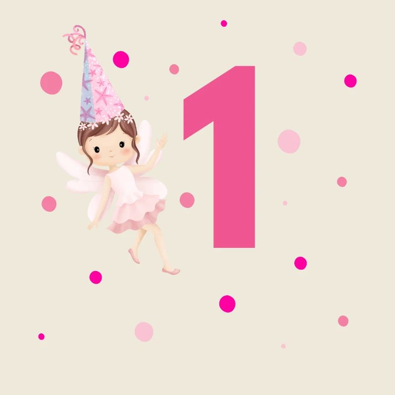 1. Geburtstag Rosa Fee